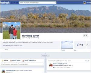 "Like" Traveling Saver on Facebook for even more deals! Image courtesy of http://www.facebook.com/TravelingSaver